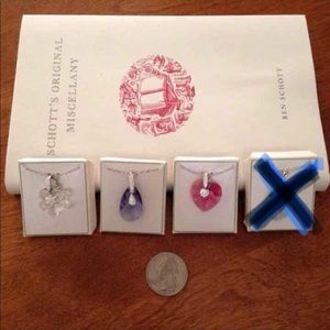 Dainty Sterling Silver & Swarovski Necklaces